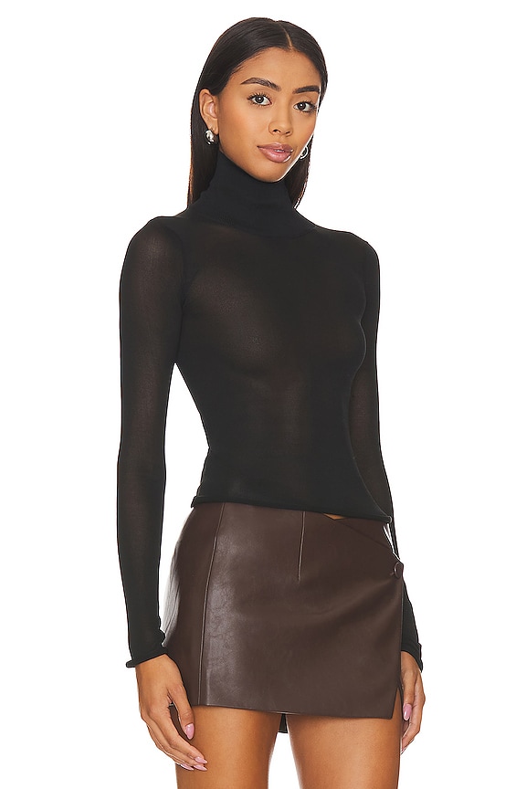 view 2 of 4 by Marianna Tayte Turtleneck Top in Black