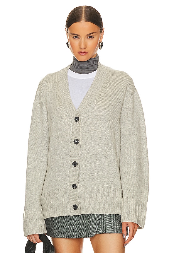view 2 of 5 CÁRDIGAN NALO in Light Heather Grey