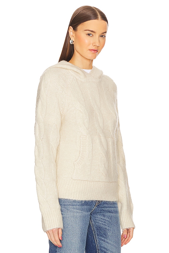 view 2 of 4 Narelle Cable Hoodie in Ivory