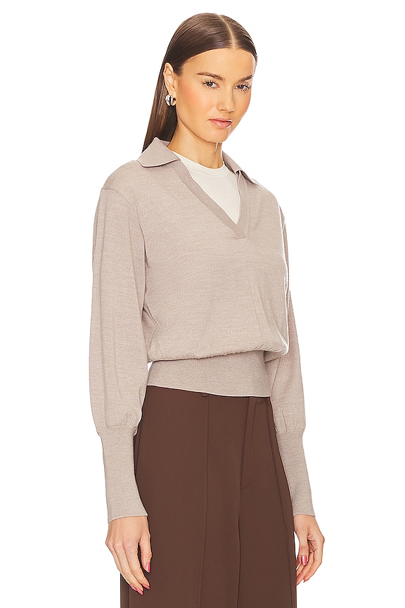 view 2 of 4 Briar Sweater in Heather Taupe