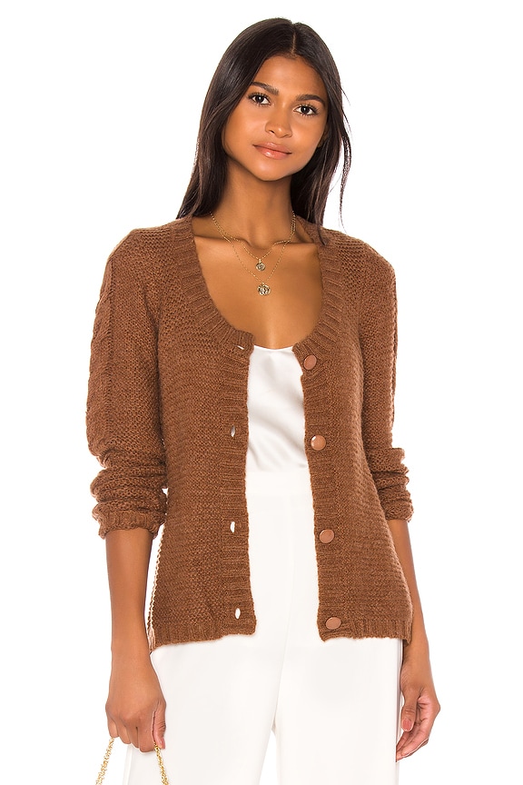 view 2 of 5 Joss Cardigan in Clay