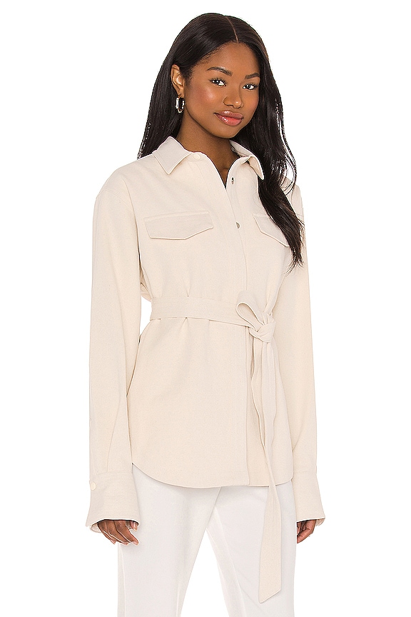 view 2 of 4 The Lucie Shacket in Beige