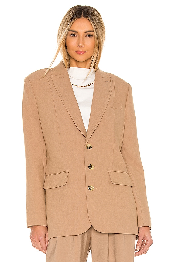 view 2 of 5 The Beau Blazer in Brown