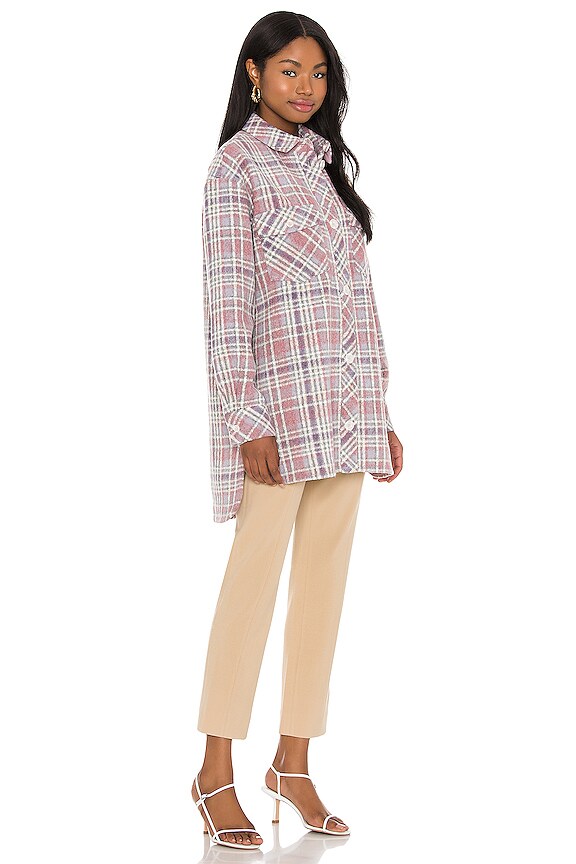 view 2 of 3 Zuma Shacket in Purple