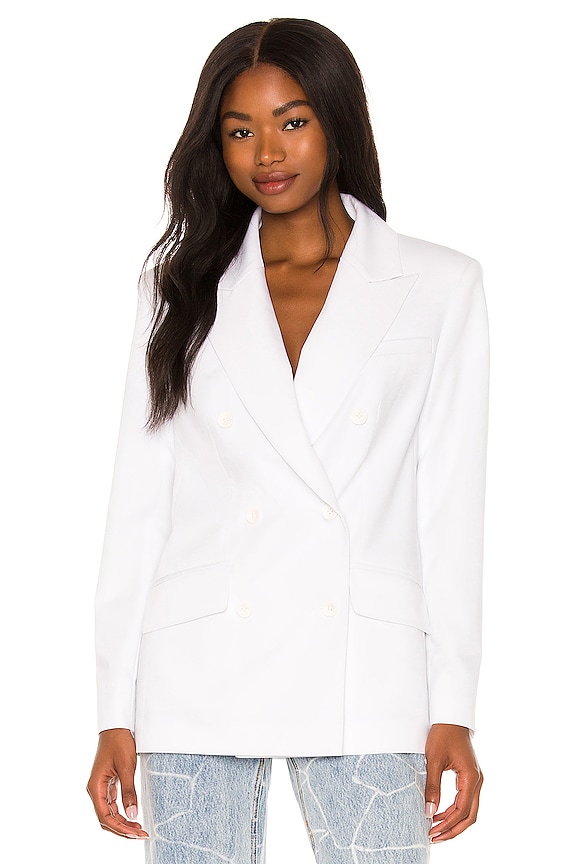 view 2 of 5 CHAQUETA BLAZER DE BOTONADURA DOBLE COCO in White