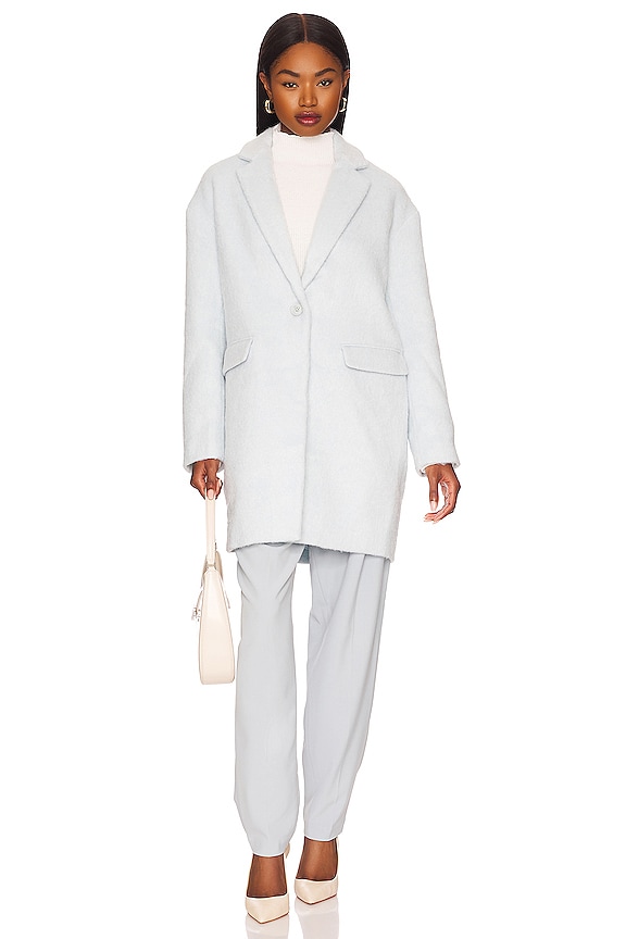 view 2 of 4 Elio Coat in Light Blue