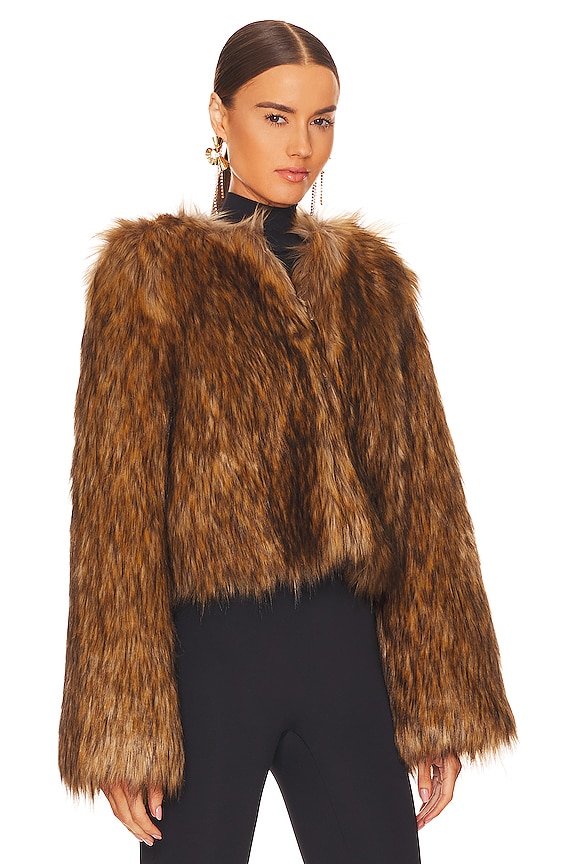 view 2 of 4 JOLEY 코트 in Natural Brown