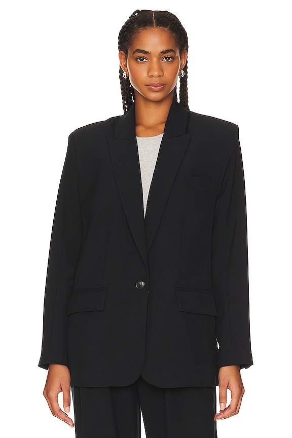 view 2 of 5 The Oversized Blazer in Black