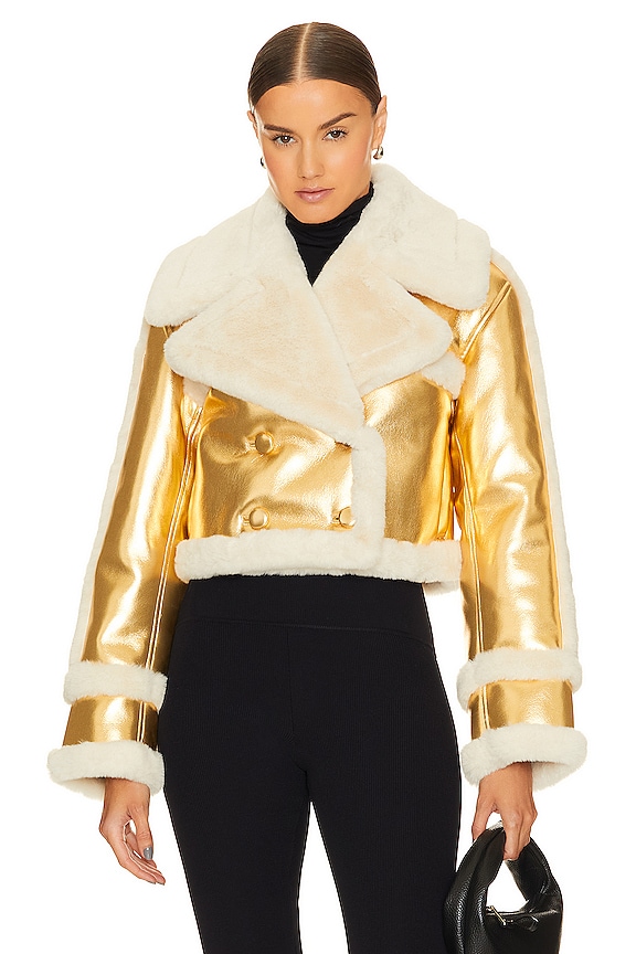 view 2 of 5 Elijah Jacket in Gold