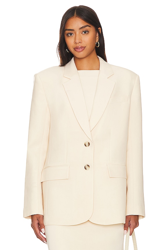 view 2 of 5 x Marianna Dionira Blazer in Latte Beige