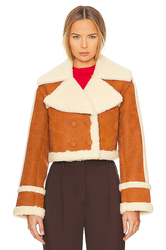 view 2 of 5 Elijah Jacket in Cognac