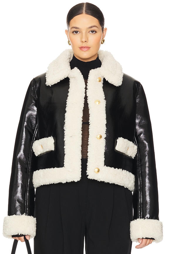 view 2 of 9 CORSICA 자켓 in Black & Beige