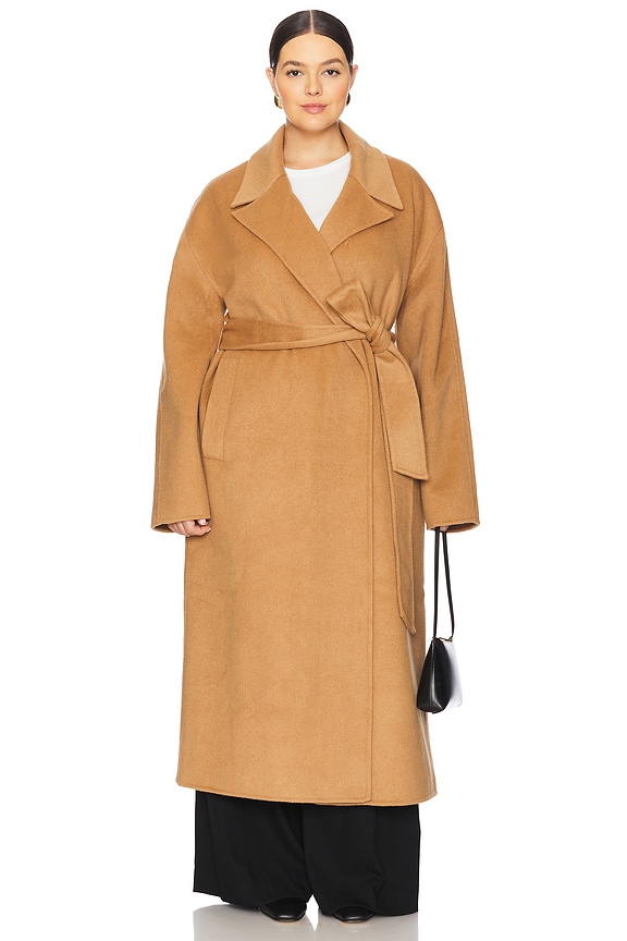view 2 of 8 by Marianna Milly Coat in Camel