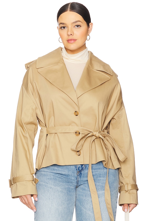 view 2 of 10 by Marianna Provins Jacket in Tan