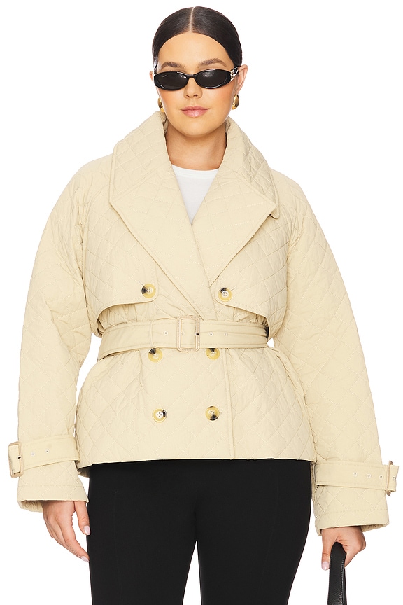 view 2 of 10 ABBEY 자켓 in Beige