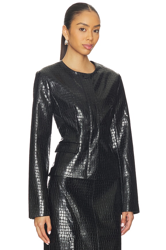 view 2 of 8 CHAQUETA ALISSON in Black