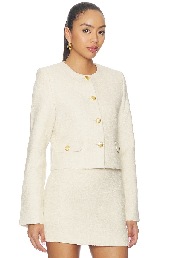 view 2 of 4 BLOUSON HILDE in Creme Brulee