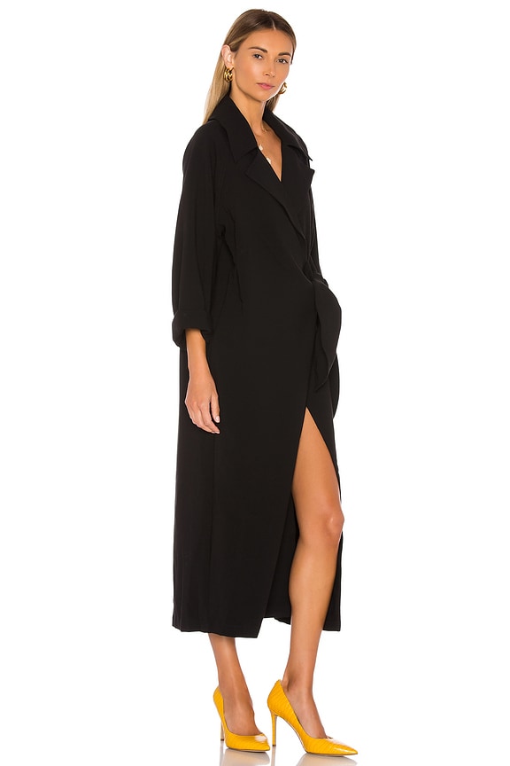 view 2 of 3 The Magdala Coat in Black