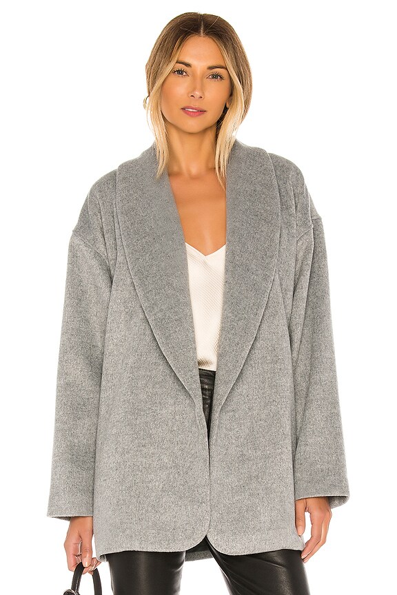 view 2 of 5 The Allyson Coat in Gray
