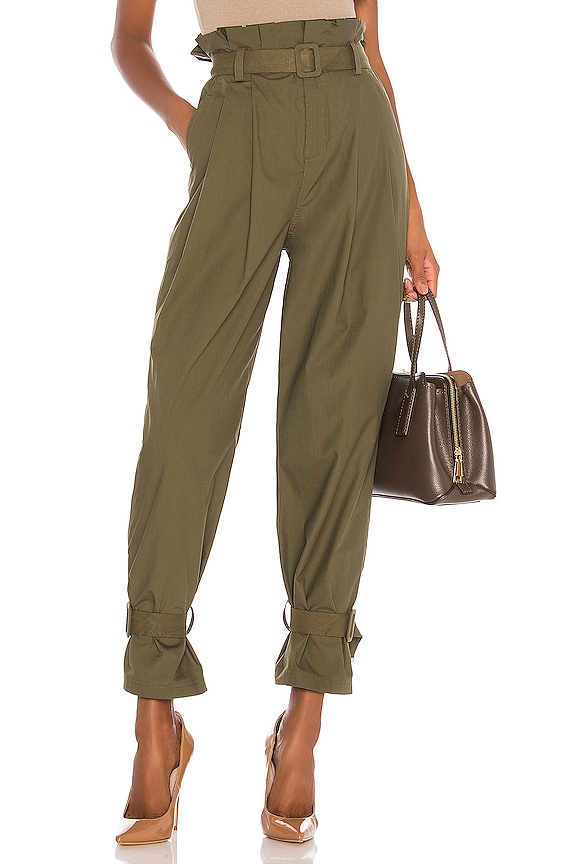 L'Academie The Virgil Pant in Olive Green | REVOLVE