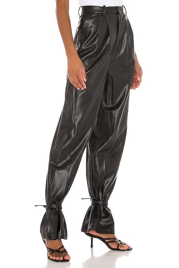 view 2 of 4 Gather Ankle Pant in Black