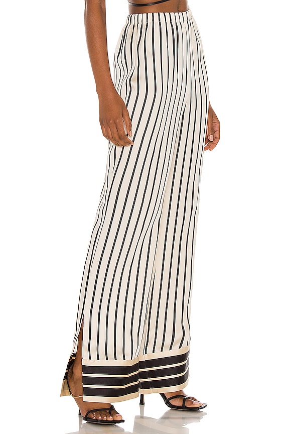view 2 of 4 The Rosie Pant in Multi Stripe