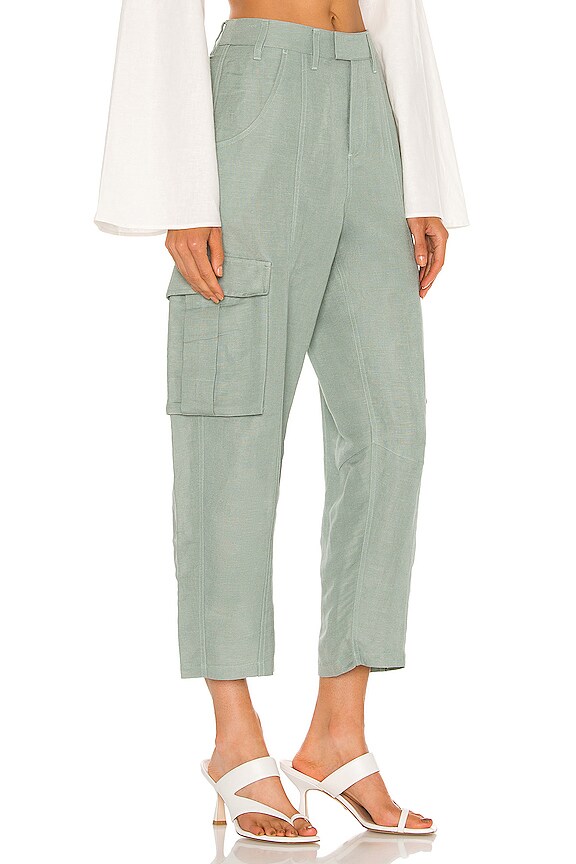 view 2 of 4 The Mili Pant in Sage Green