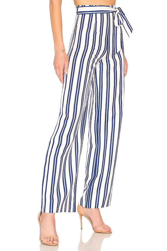 view 2 of 4 The Lani Pant in Ocean Stripe