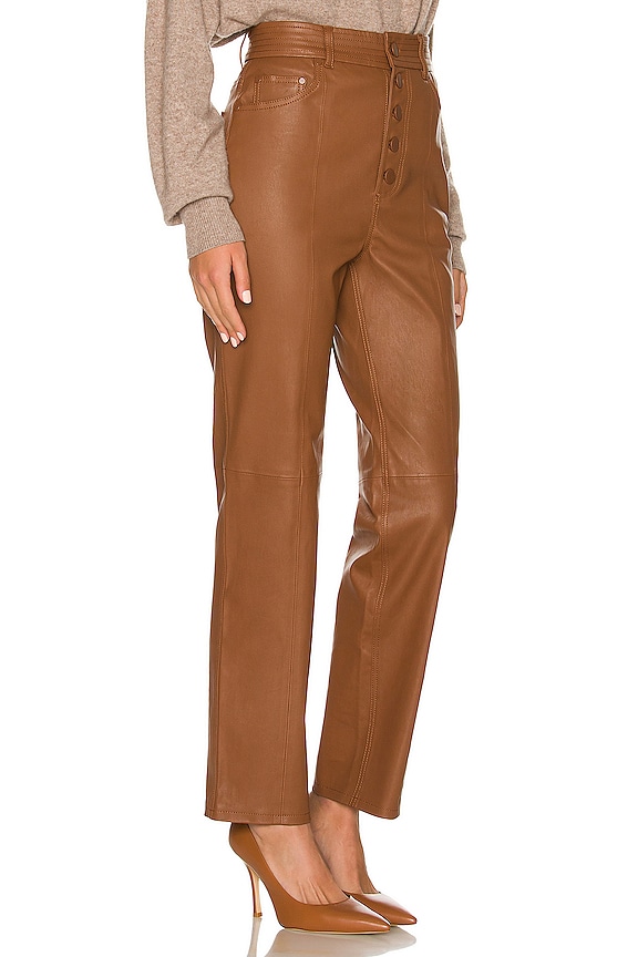view 2 of 4 PANTALON KRISTINA in Brown