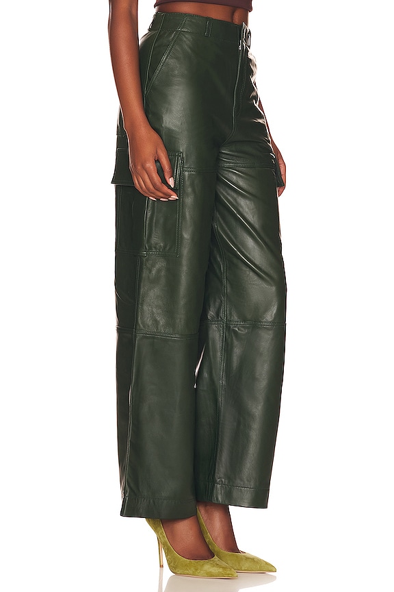 view 2 of 4 MADI パンツ in Forest Green