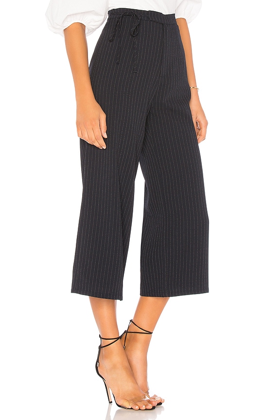 view 2 of 4 The Naya Cropped Pant in Dark Navy