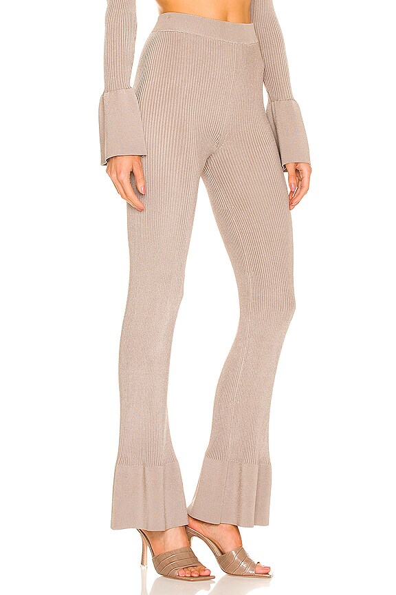 view 2 of 4 Loch Rib Knit Pant in Fossil