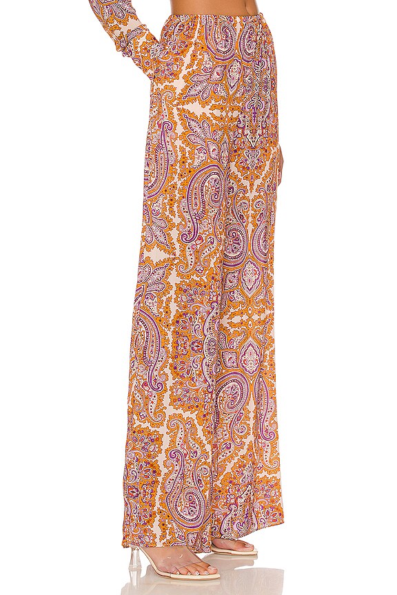 view 2 of 4 PANTALON PALMA in Aria Multi Paisley