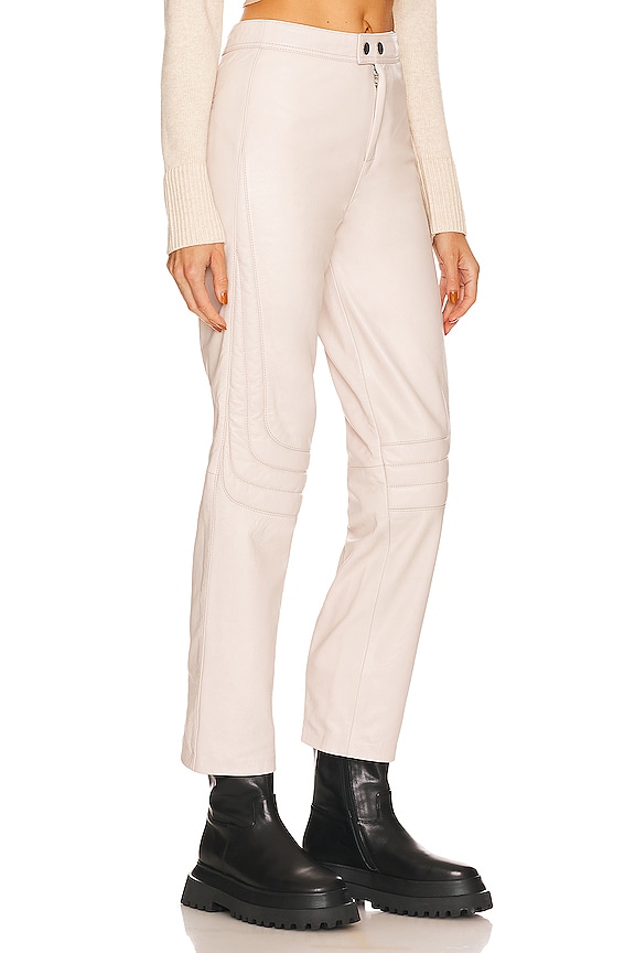 view 2 of 4 PANTALONES CUERO RUE in Bone