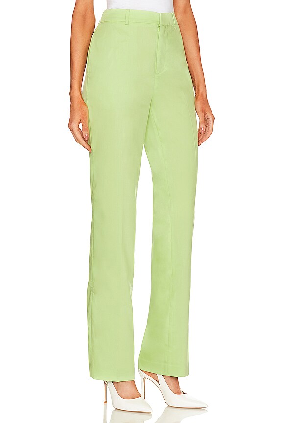 view 2 of 4 PANTALÓN CON TRABILLAS AILILL in Lime Green