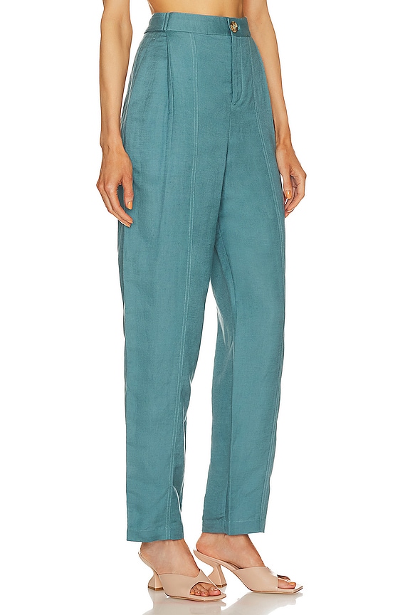 view 2 of 4 PANTALON MYLAH in Teal