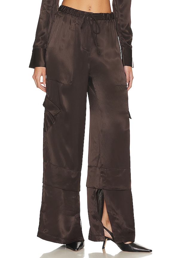 view 2 of 5 Mila Pant in Dark Brown