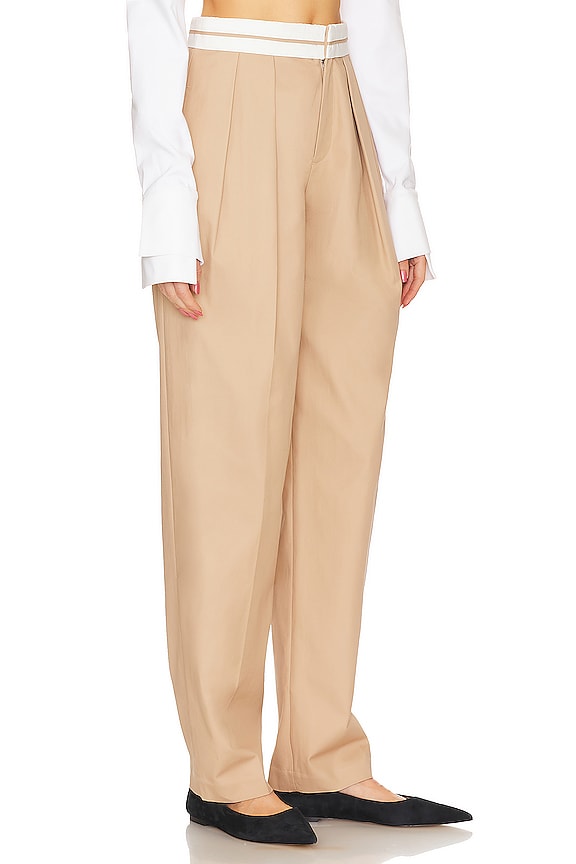 view 2 of 4 Aura Trouser in Khaki