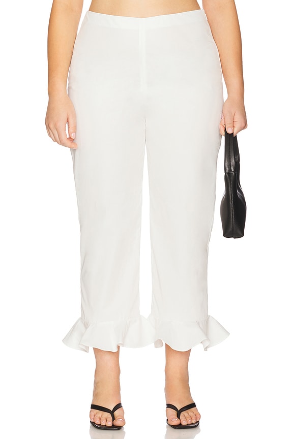 view 2 of 11 PANTALON IDELLA in White
