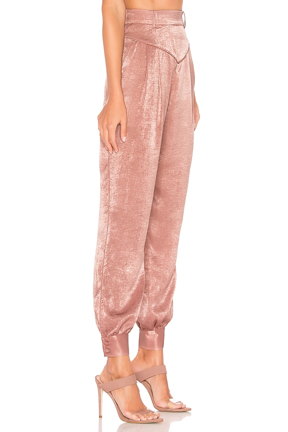 view 2 of 4 PANTALON CARLOTTA in Mauve