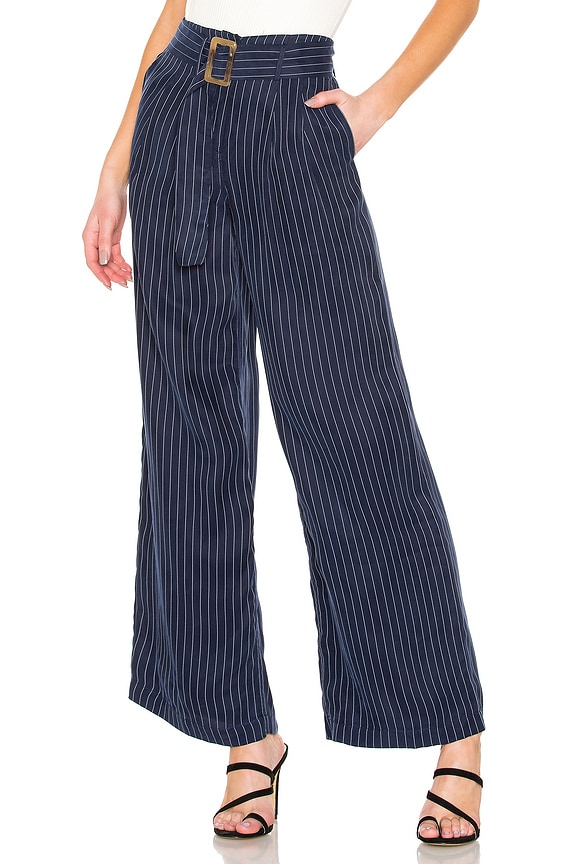 view 1 of 4 The Sean Pant in Navy & White