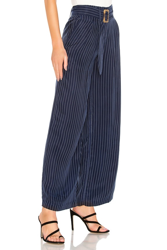 view 2 of 4 The Sean Pant in Navy & White