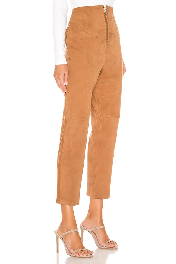 view 2 of 4 PANTALONES CUERO ANSLEY in Nude Camel