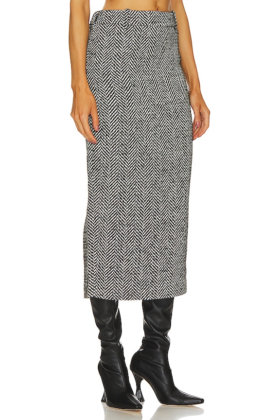 view 2 of 5 JUNE スカート in Black & White