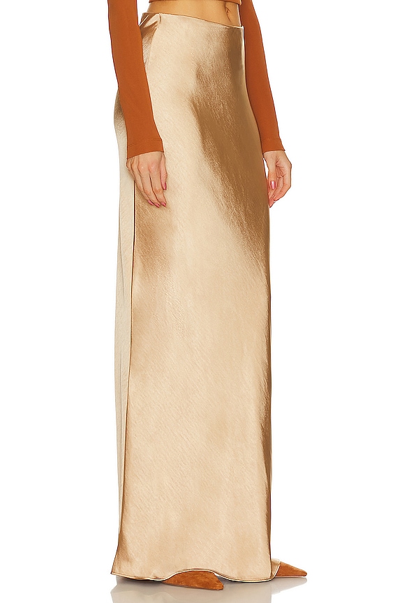 view 2 of 4 Emmeline Maxi Skirt in Taupe