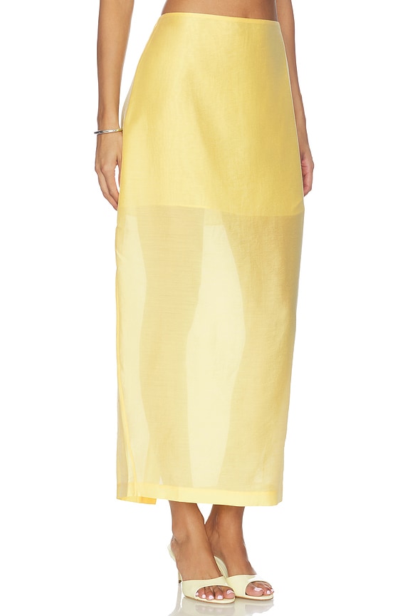 view 2 of 6 JUPE PERLA in Lemon