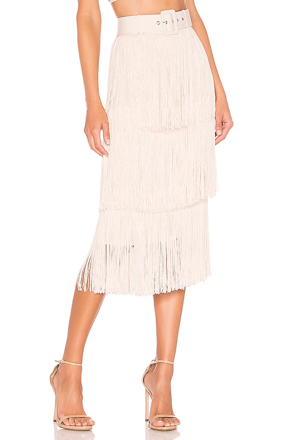 view 2 of 5 The Roi Midi Skirt in Eggnog