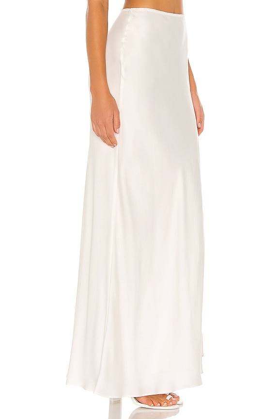view 2 of 5 The Cydney Maxi Skirt in Ivory
