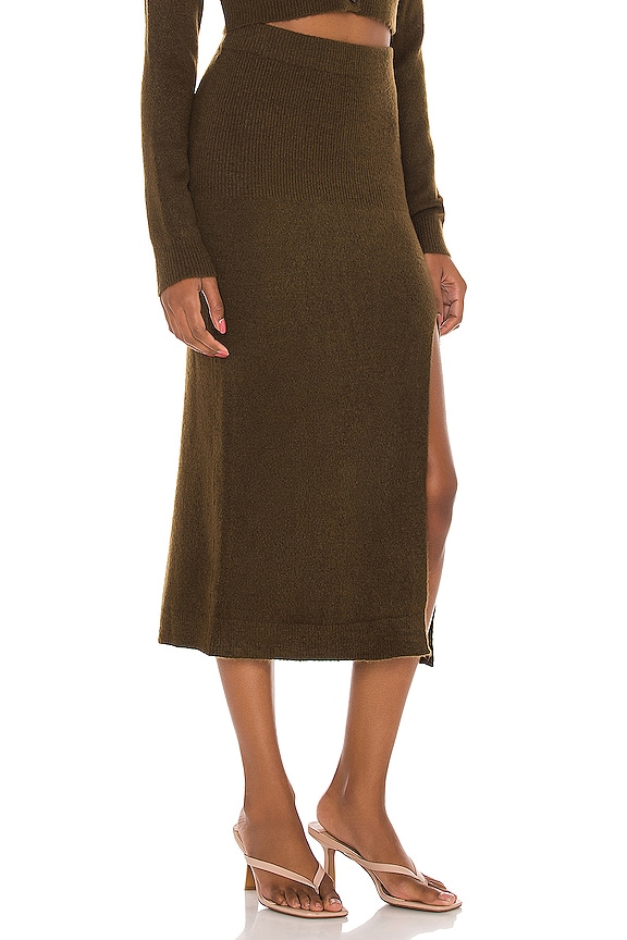 view 2 of 4 DREW スカート in Moss Green