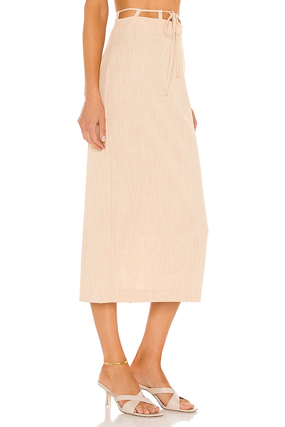 view 2 of 4 CINDEY スカート in Sand Yellow